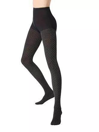 OROBLU | Modestrumpfhose TIE PATTERN 50 black / military | 